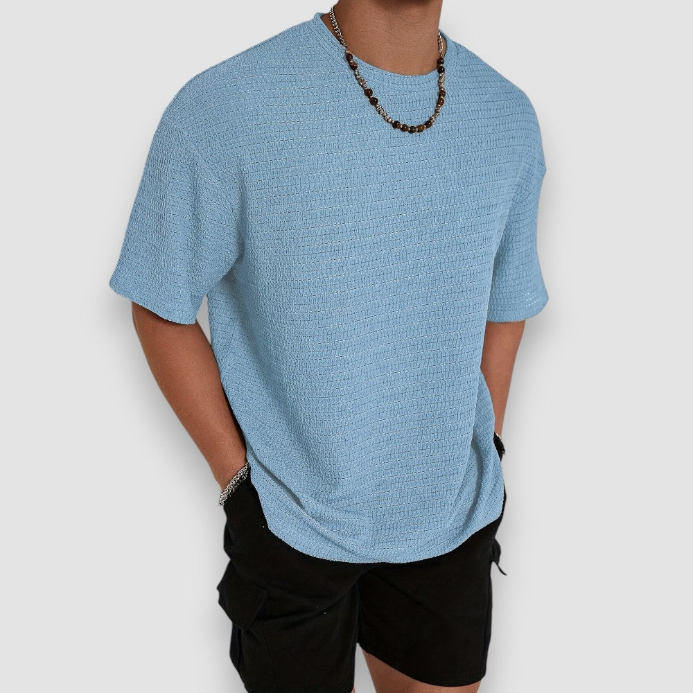 Leano - Strukturiertes T-Shirt