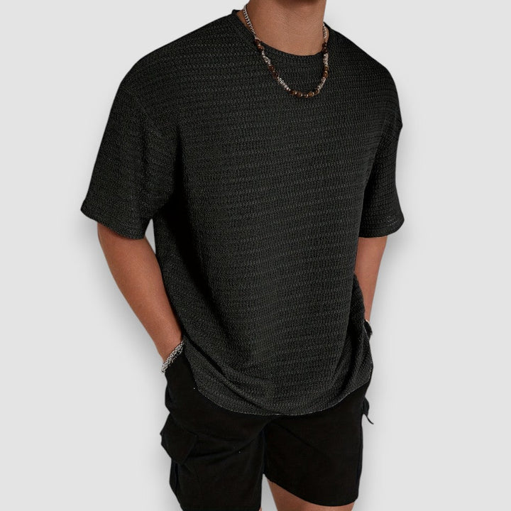 Leano - Strukturiertes T-Shirt