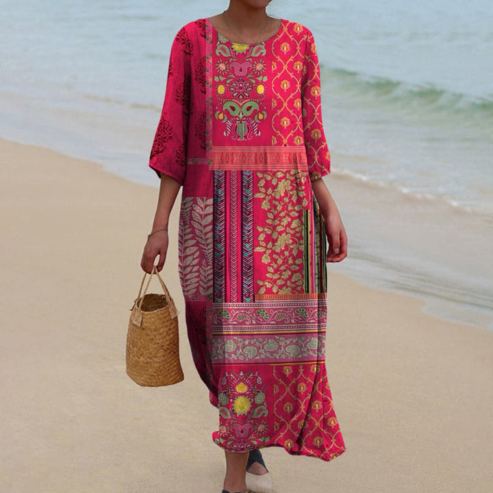 Tavira - Boho-Maxikleid mit luftiger Weite