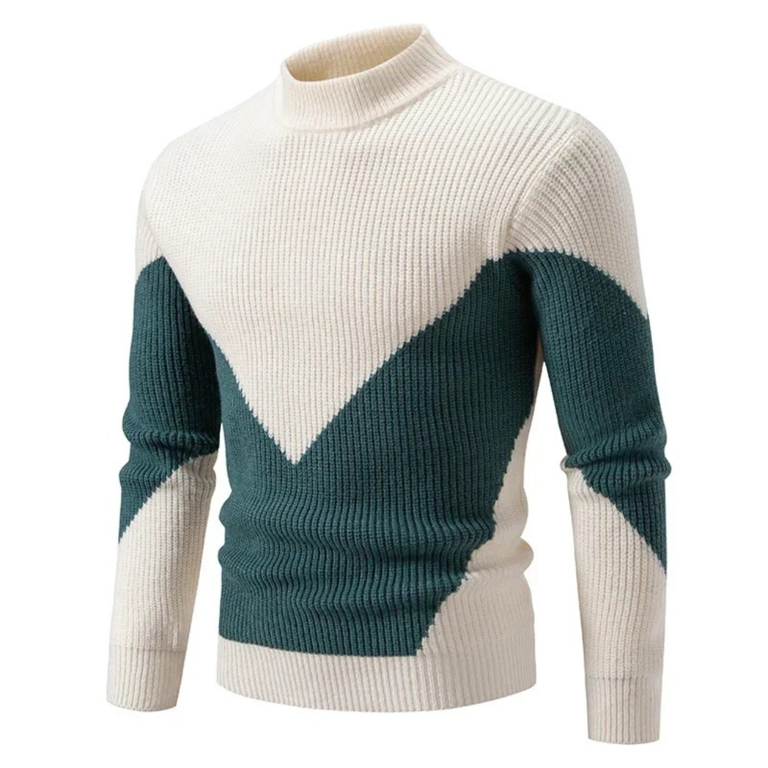 Kilian - Pullover mit hohem Kragen